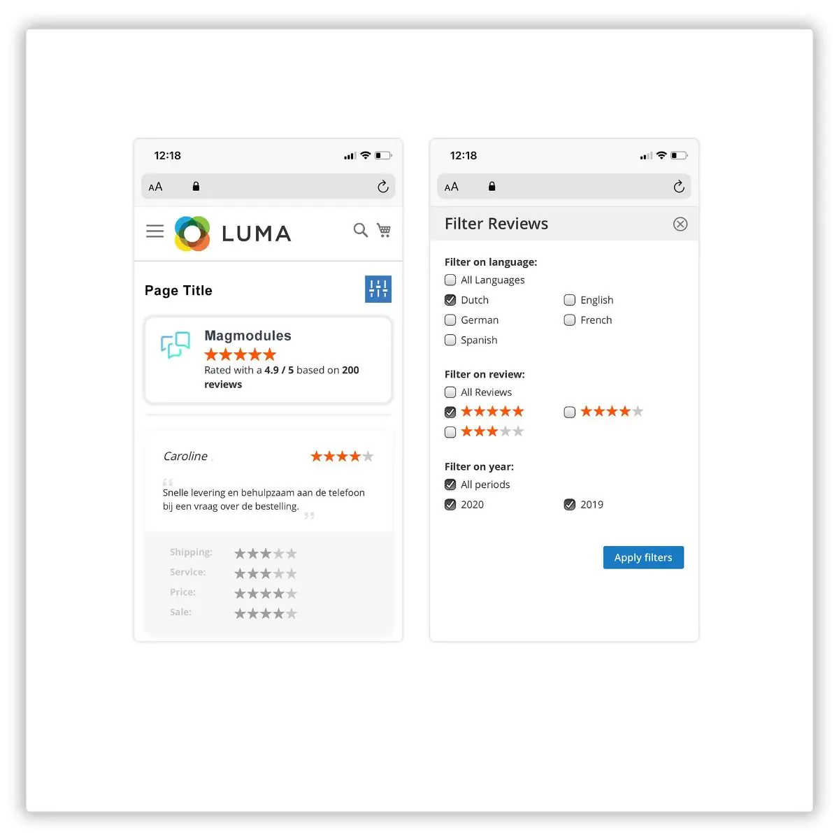 Feedback Company Reviews Extension for Magento 2 | Magmodules