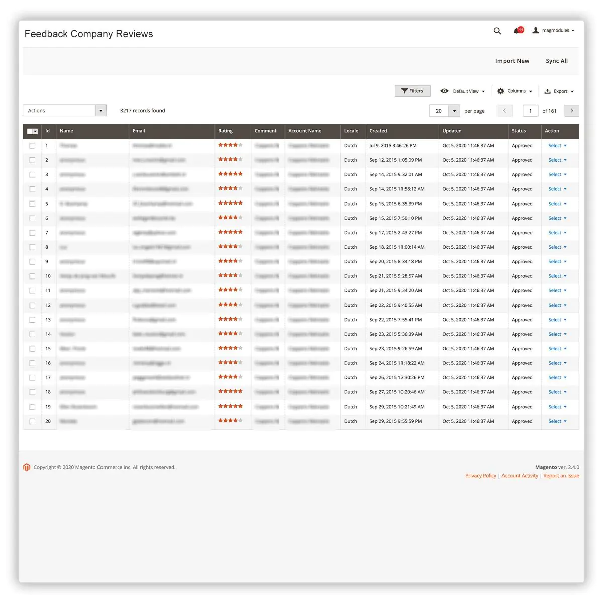Feedback Company Reviews Extension for Magento 2 | Magmodules