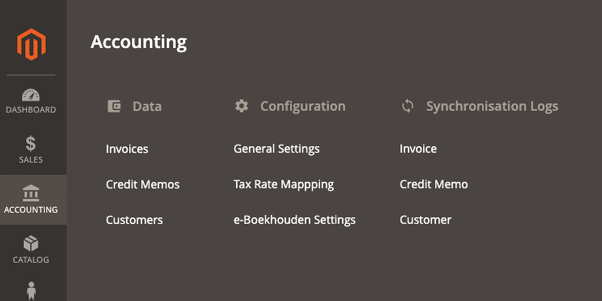 magento eboekhouden