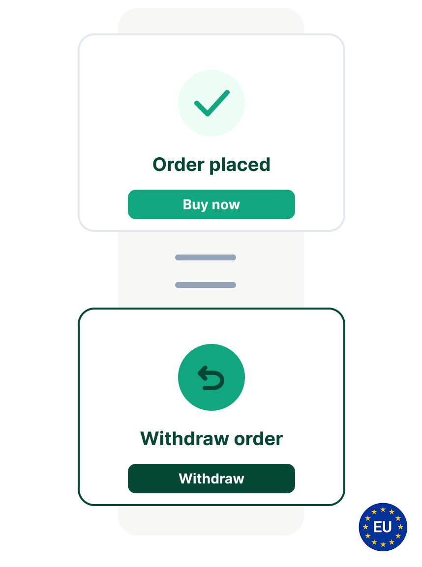 Magento 2 Herroepingsknop extensie voor EU-compliance
