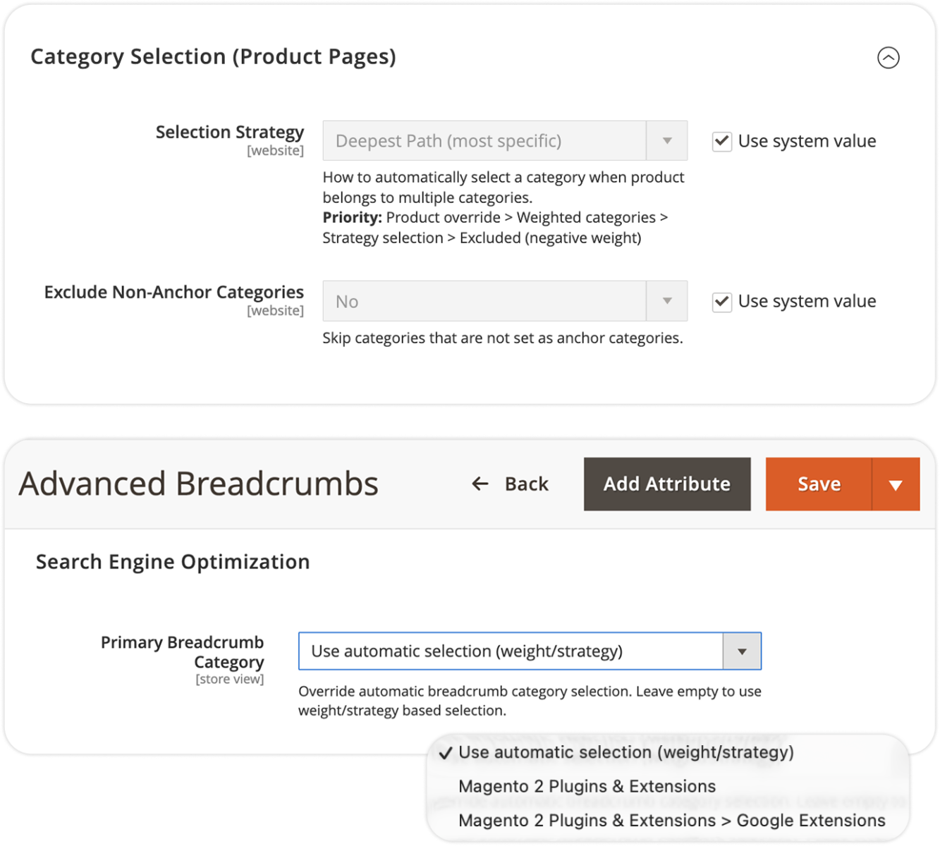 Volledige Controle over Breadcrumb-gedrag